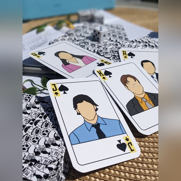 UNOFFICIAL The Office Playing Cards. Unique and perfect for fans! Made by me. - Picture 7 of 7